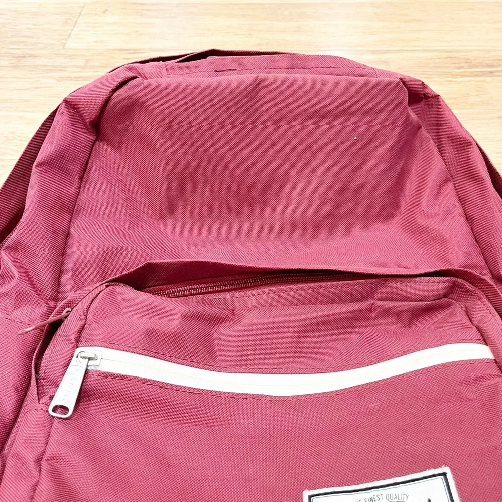 Herschel Supply Company Maroon Backpack with White Trim
